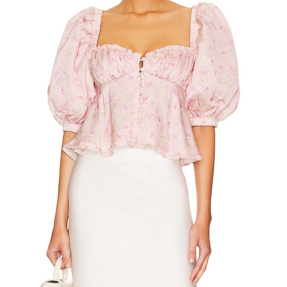 For Love And Lemons Tops - For Love & Lemons Rhoda Blouse